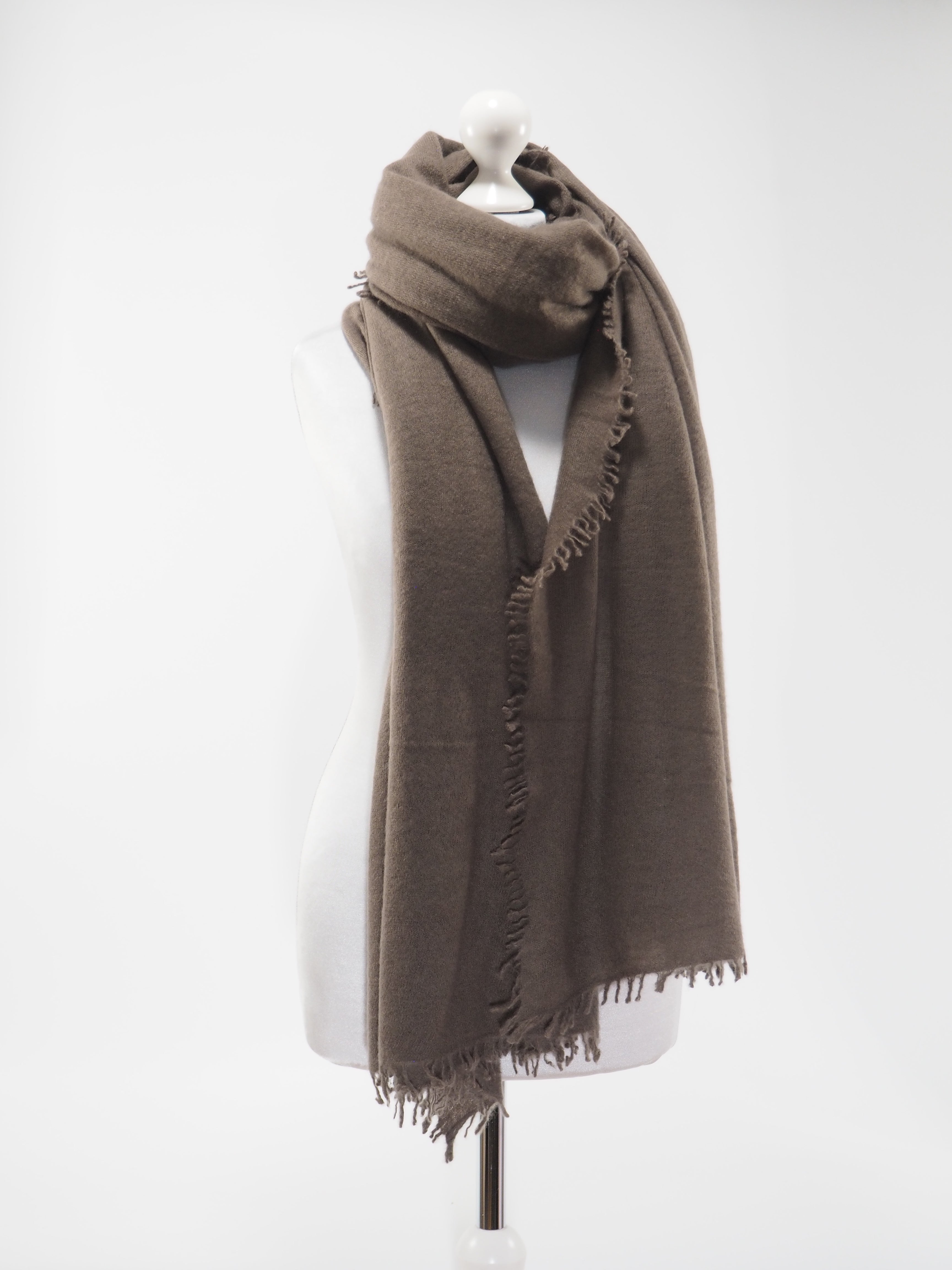 Tibet - Cashmere-Schal - Farbe: Mokka 25653