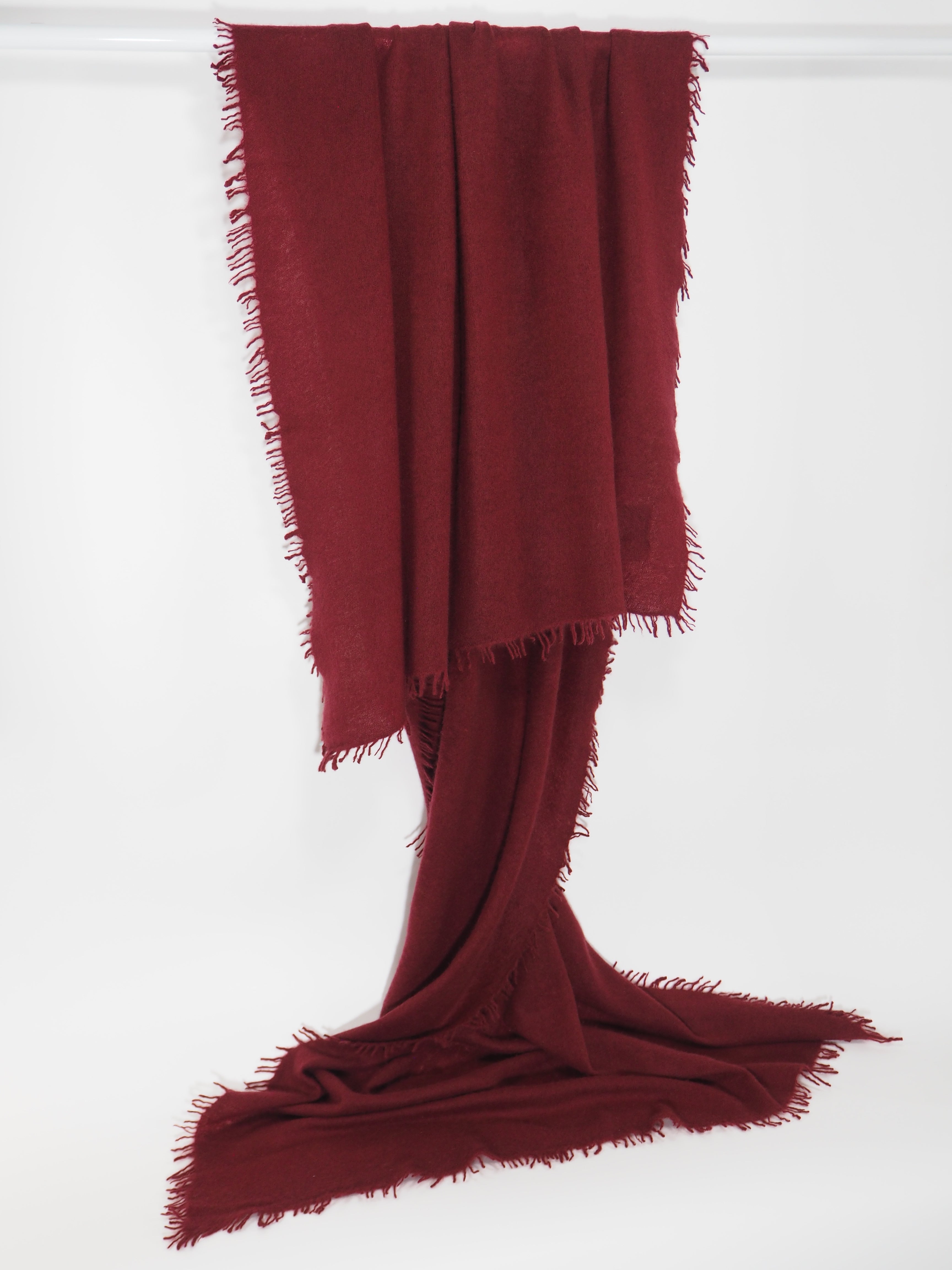 Tibet - Cashmere-Schal - Farbe: Ruby-Wine