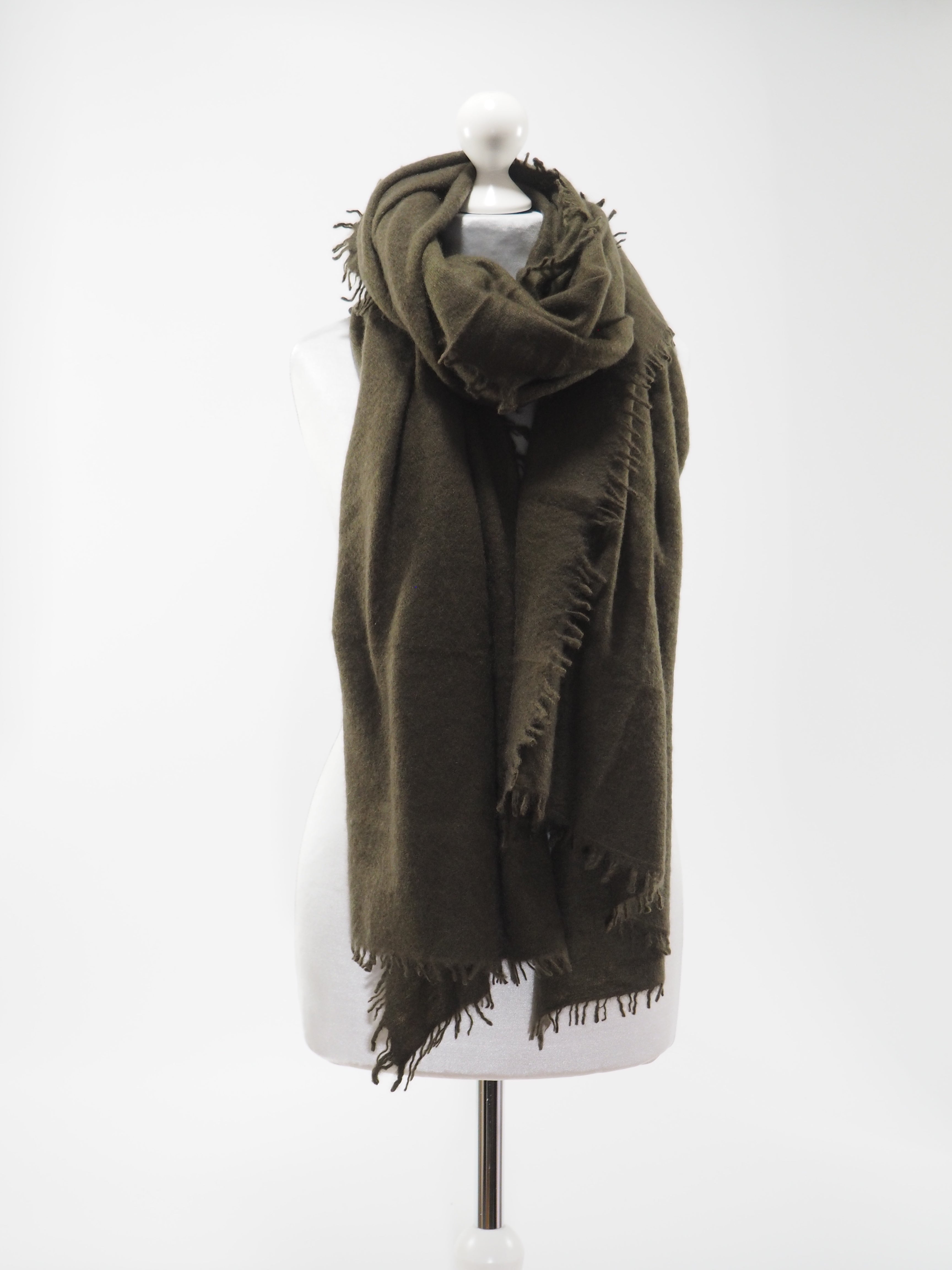 Tibet - Cashmere-Schal - Farbe: Military 25506