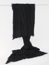 Tara - Cashmere-Schal - Farbe: Black / Silver