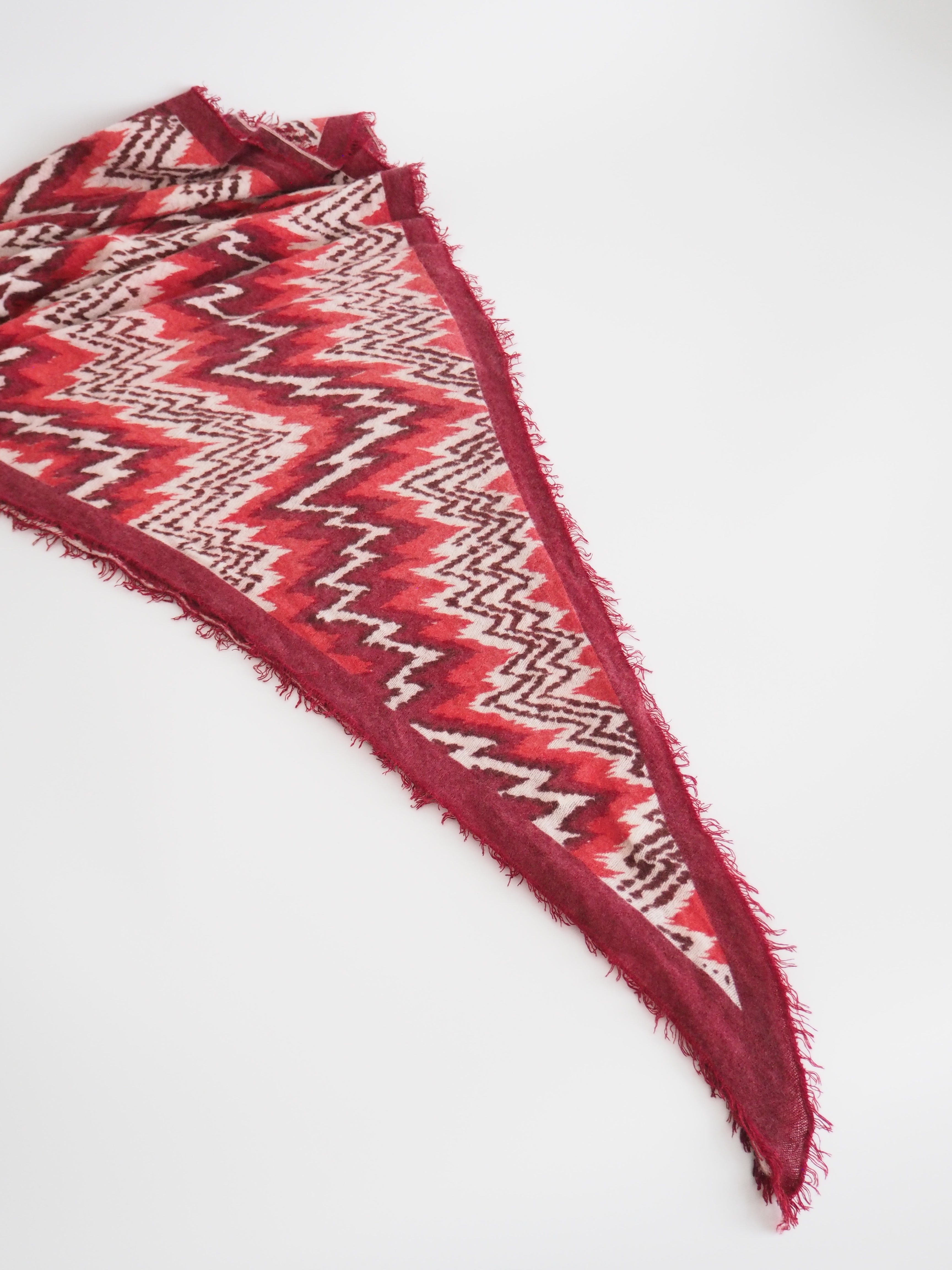 MAYA - Cashmere-Schal - Farbe: Red