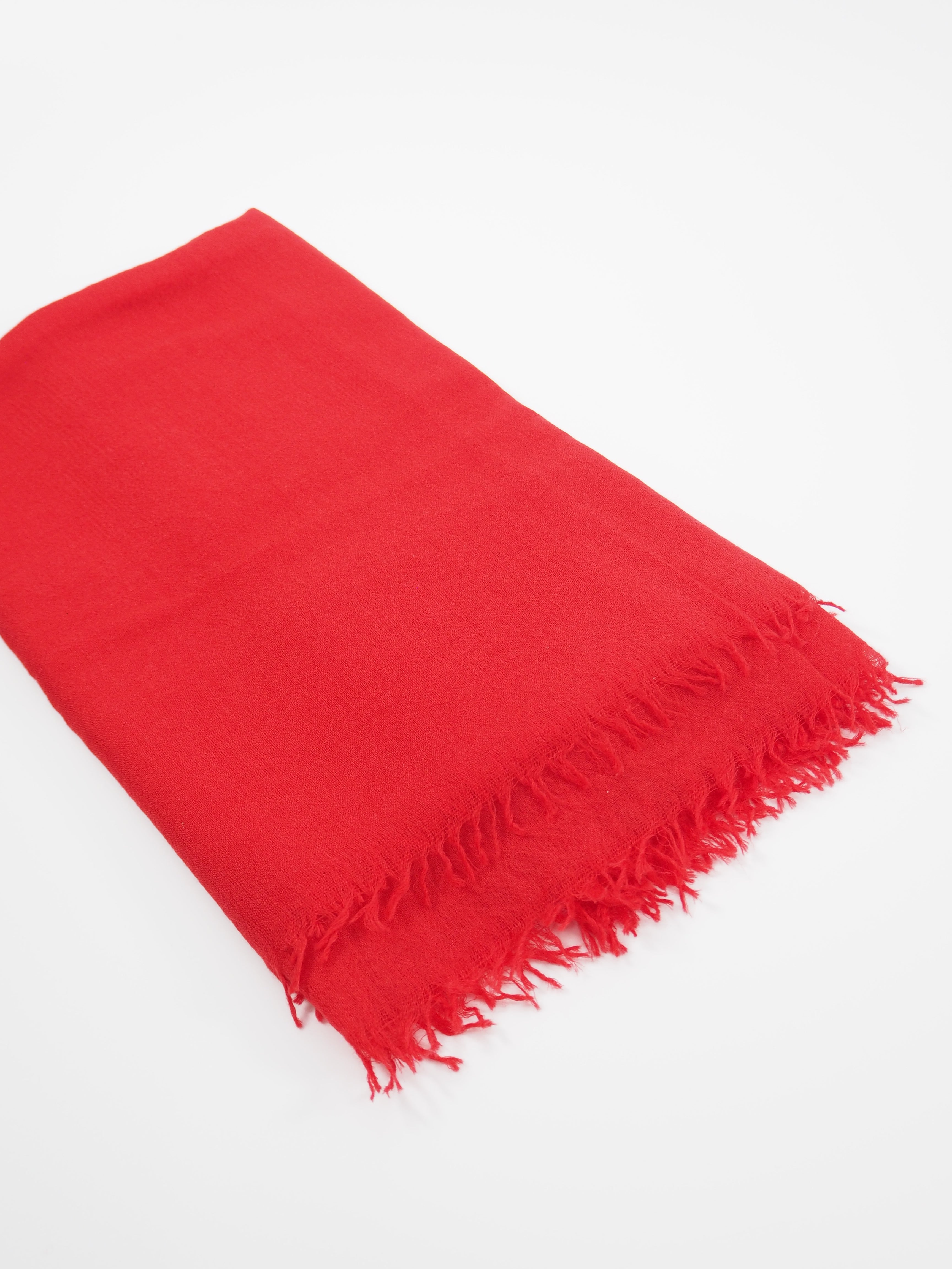 MAHANA - Federleichter Kaschmir-Schal -      Farbe: Cherry 25