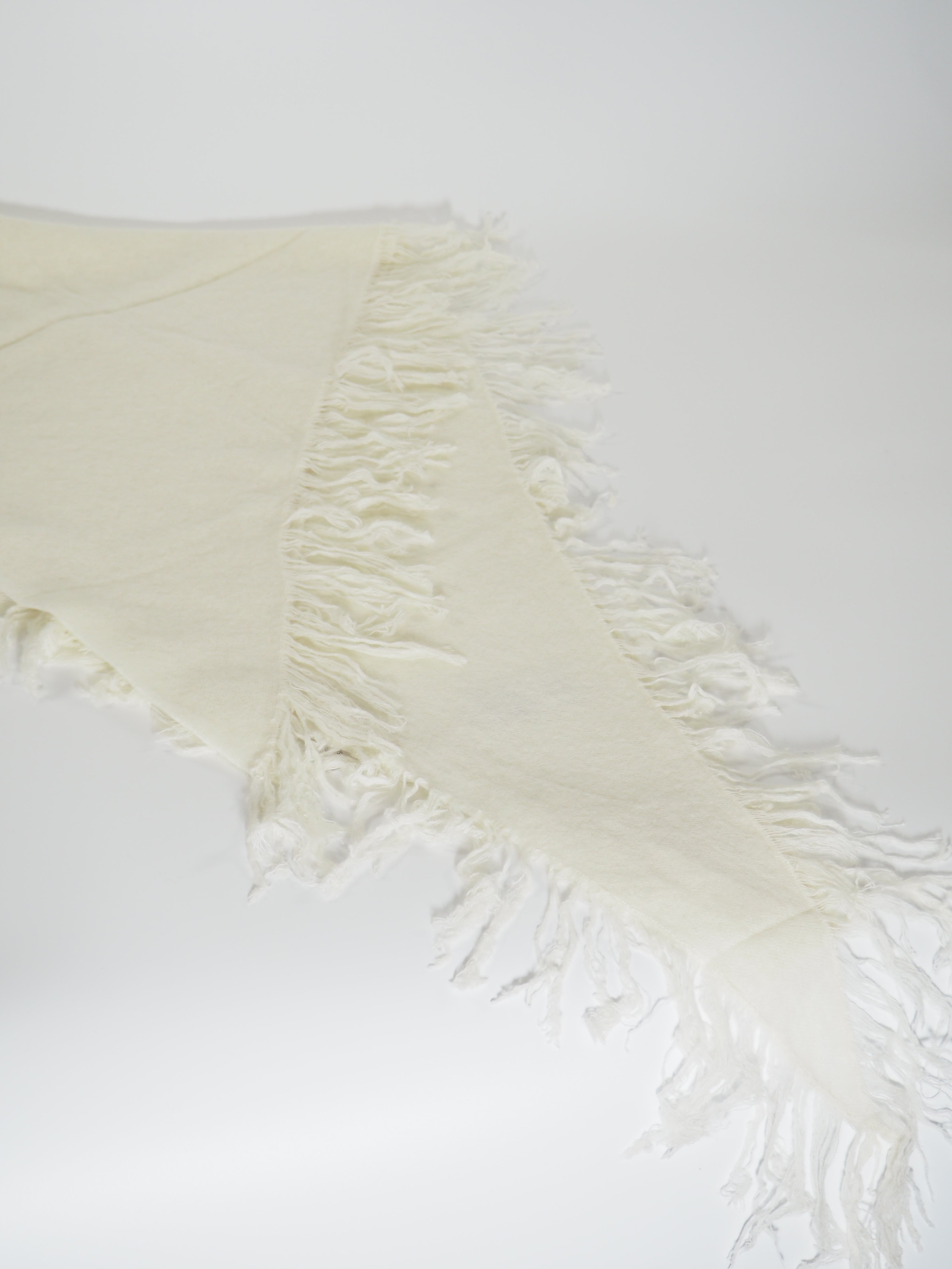 SUMA - Kaschmir-Schal -      Farbe: Off White 132L