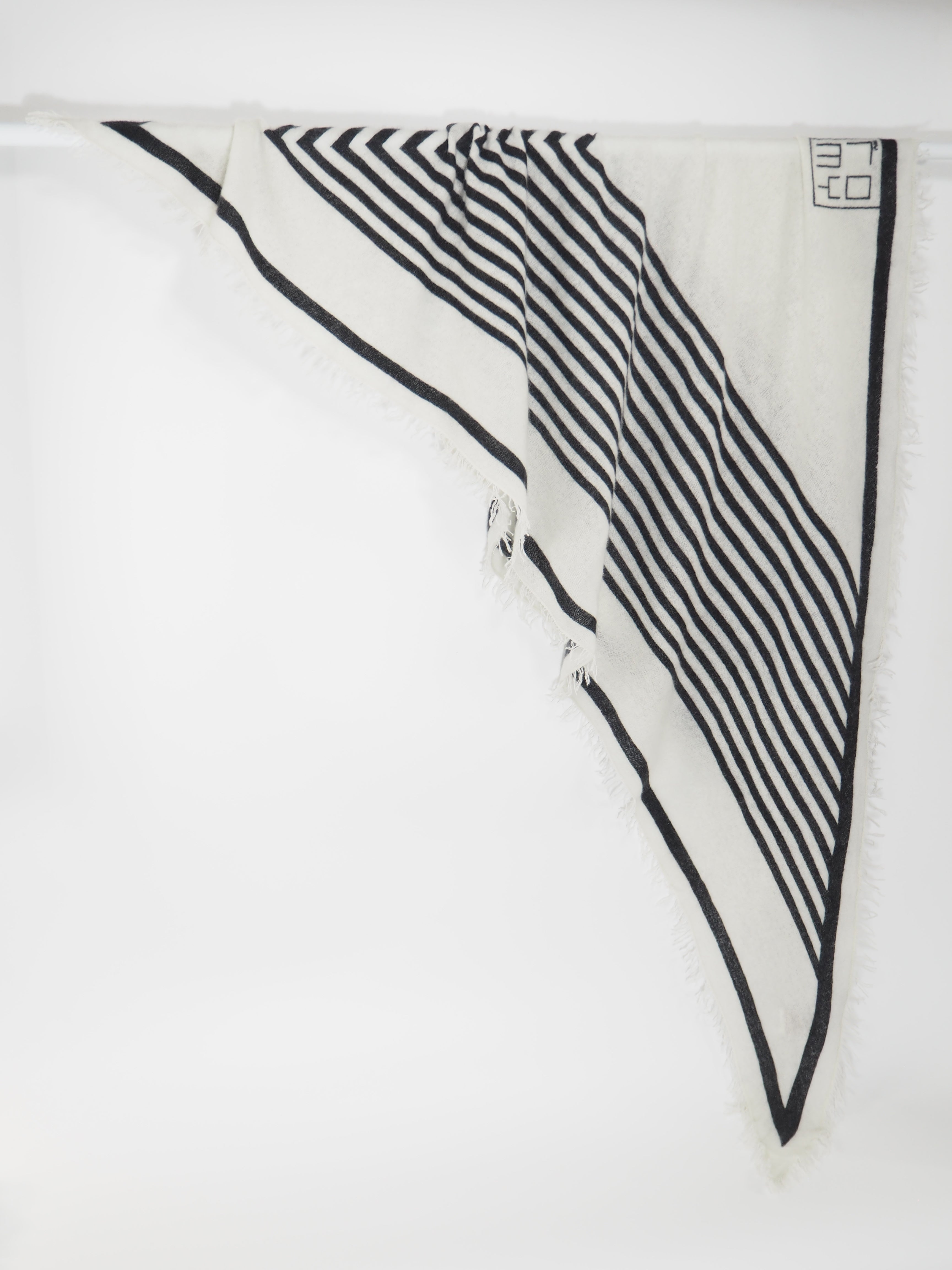 Patti - Cashmere-Schal -     Farbe: White