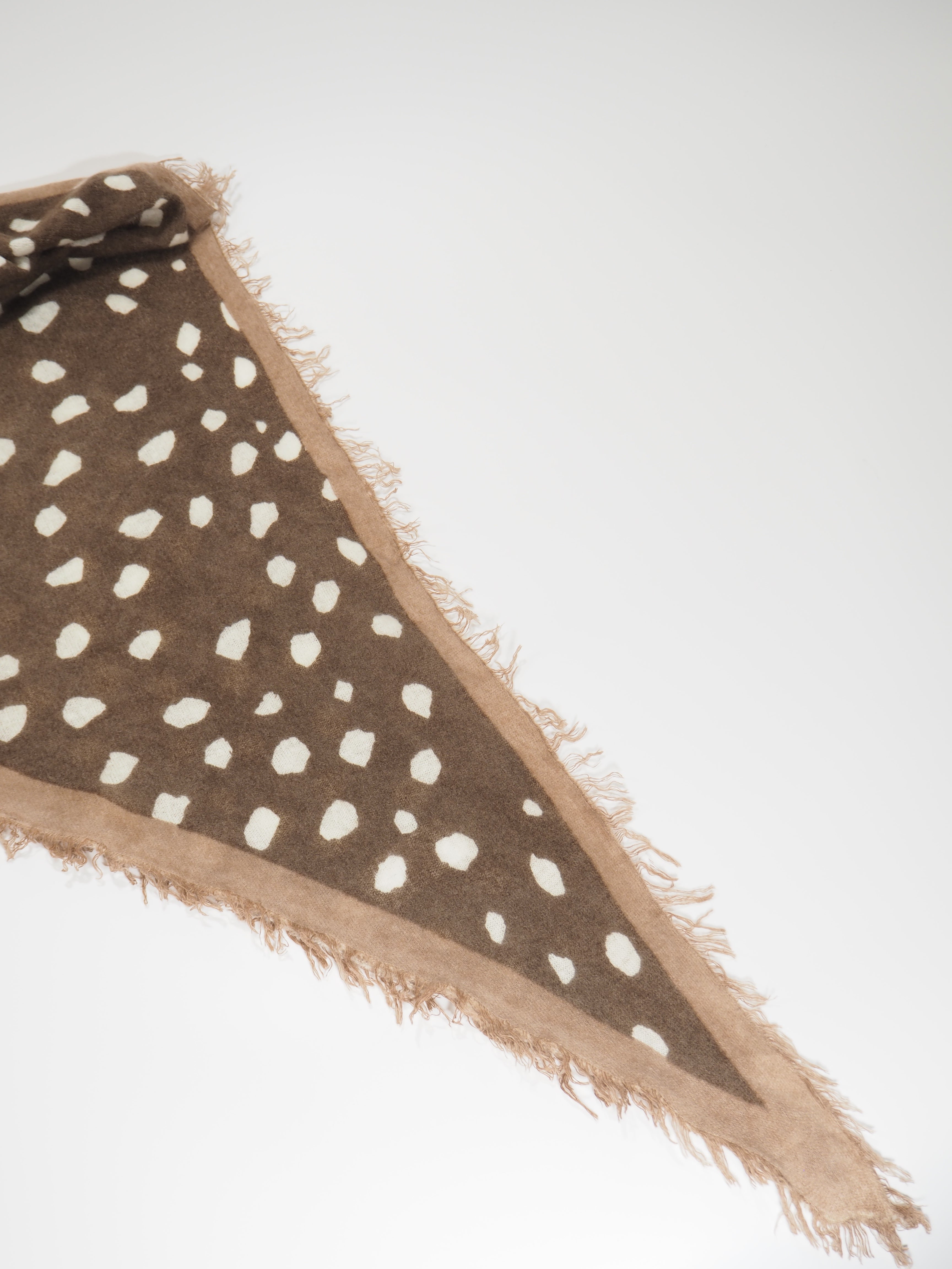 REHLEIN - Kaschmir-Schal -      Farbe: Brown