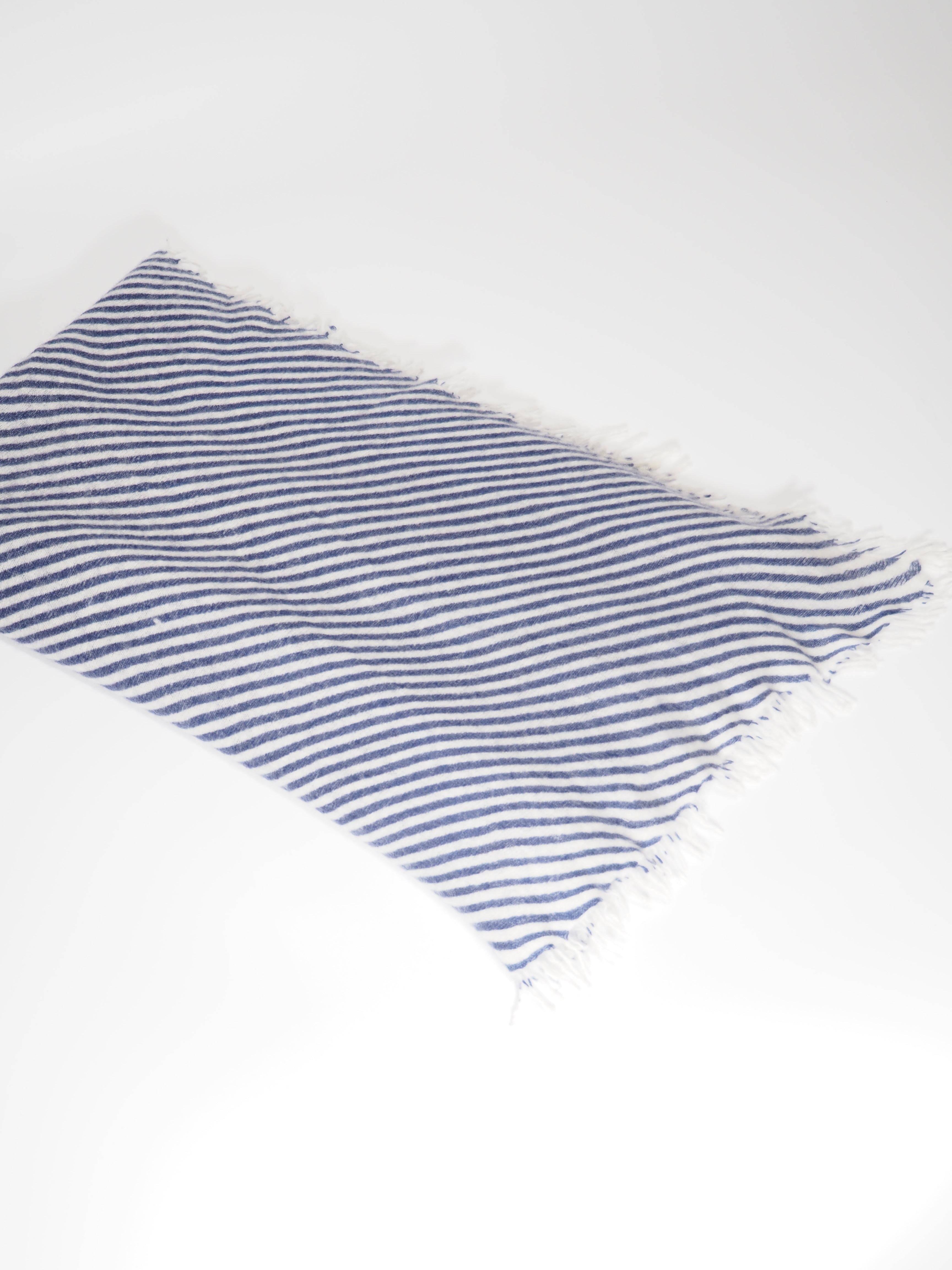 Stripes - Cashmere-Schal -     Farbe: Blue/White