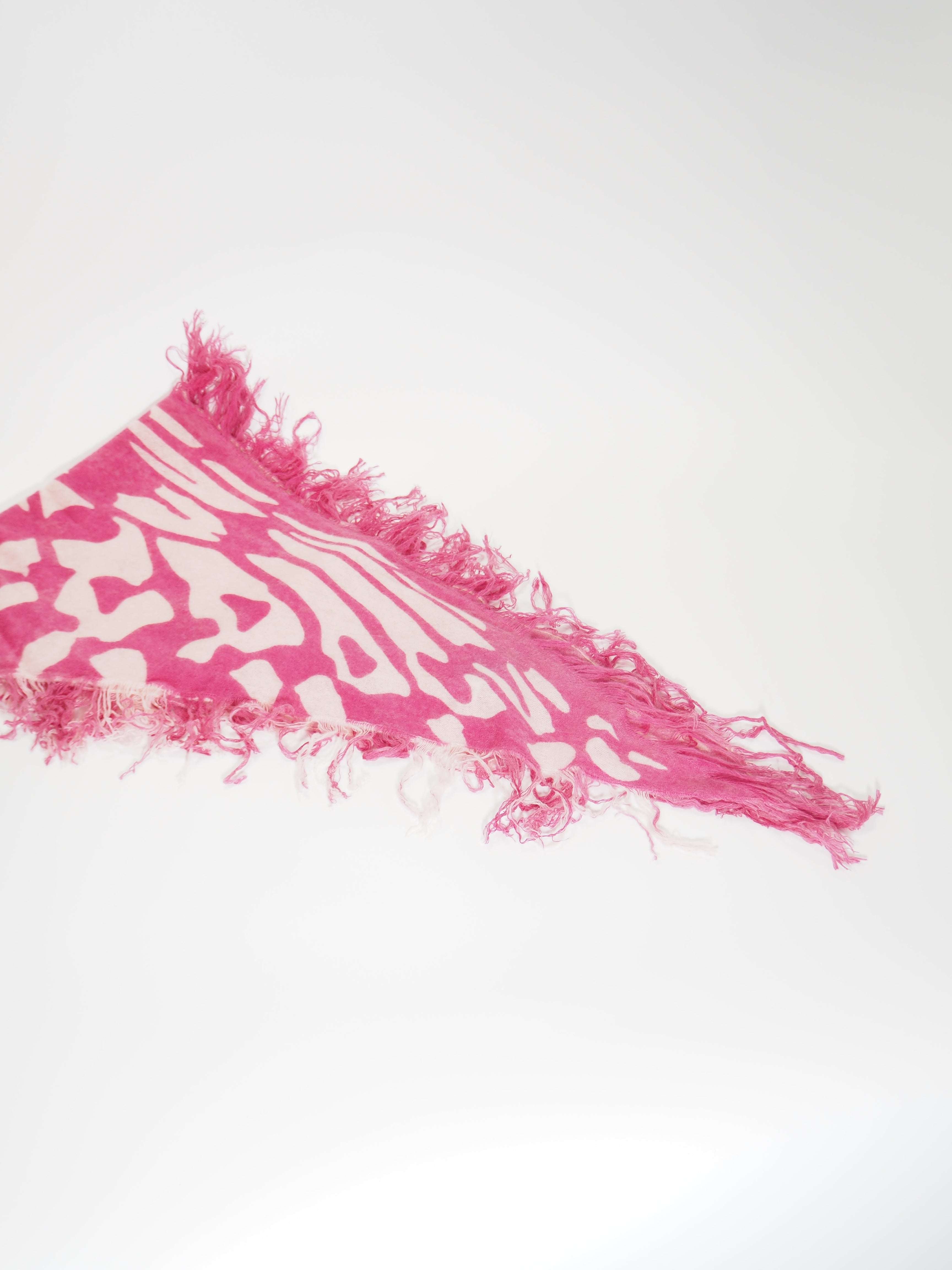 SUNDARI - Kaschmir-Schal -      Farbe: Pink