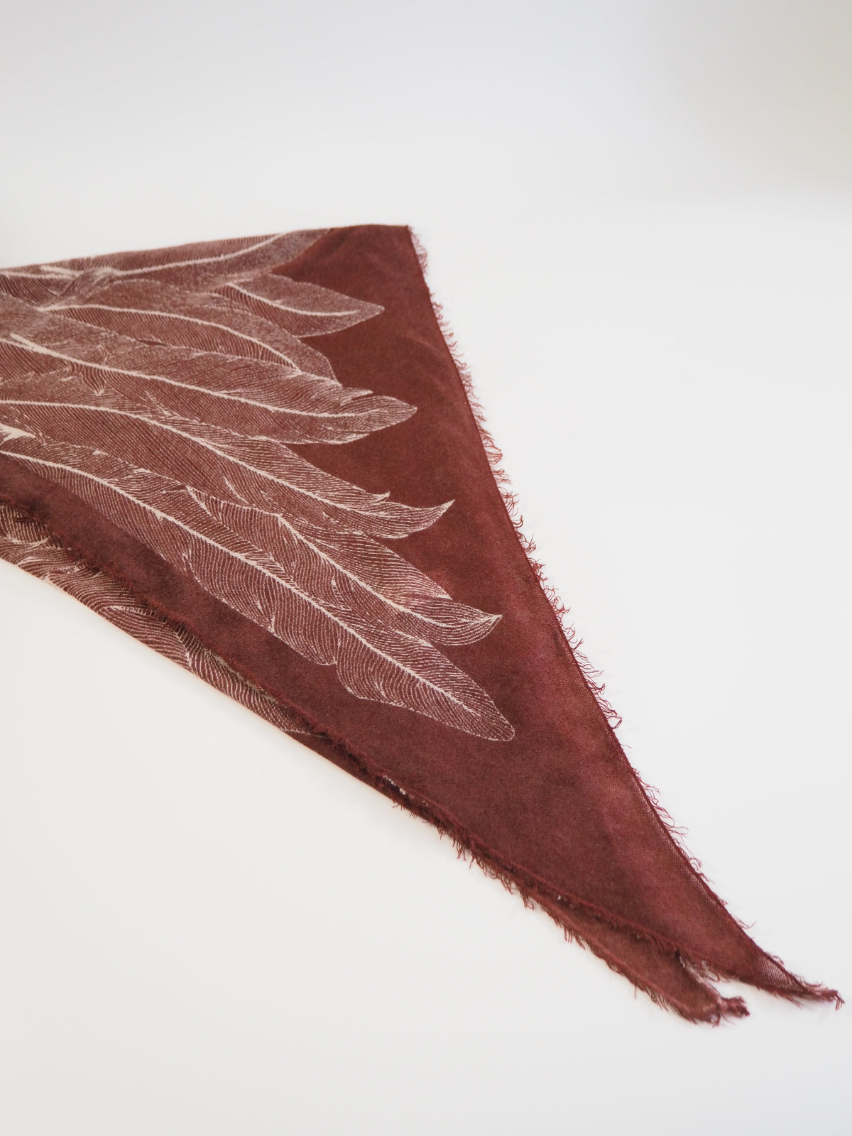ALARIA Dreiecks-Schal - Farbe: Ruby-Wine 25040